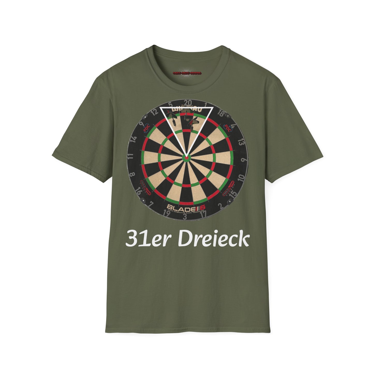 Dartscheibe T-Shirt Meme