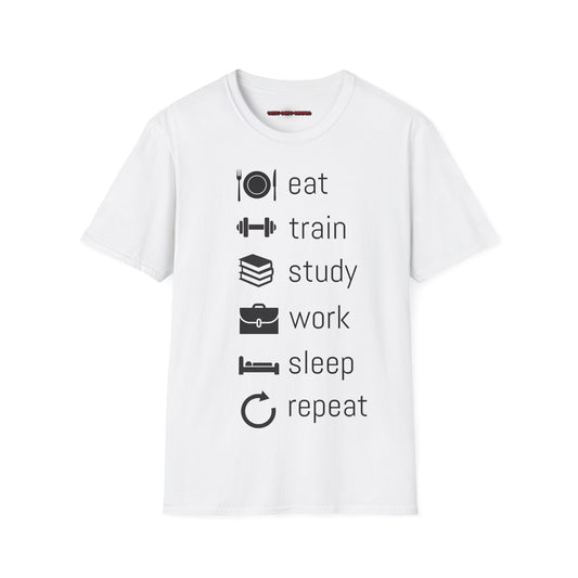 Repeat T-Shirt Lebensweisheit