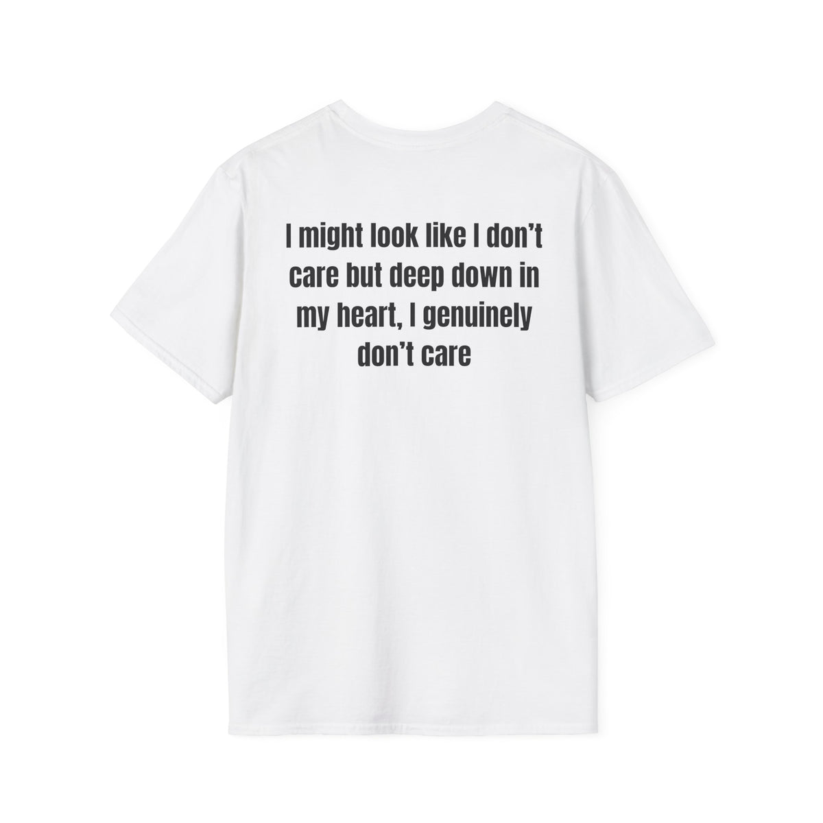 I don't care T-Shirt Meme