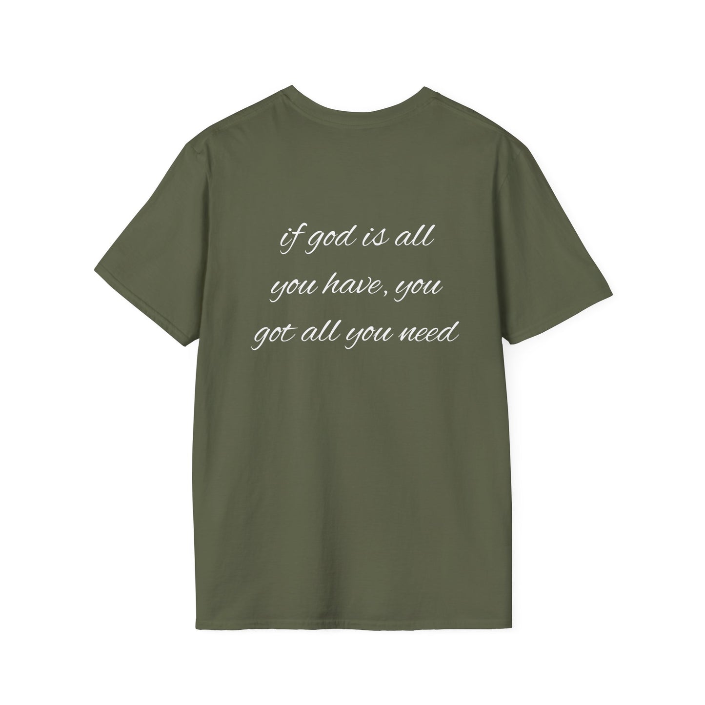 God is all you need T-Shirt Lebensweisheit