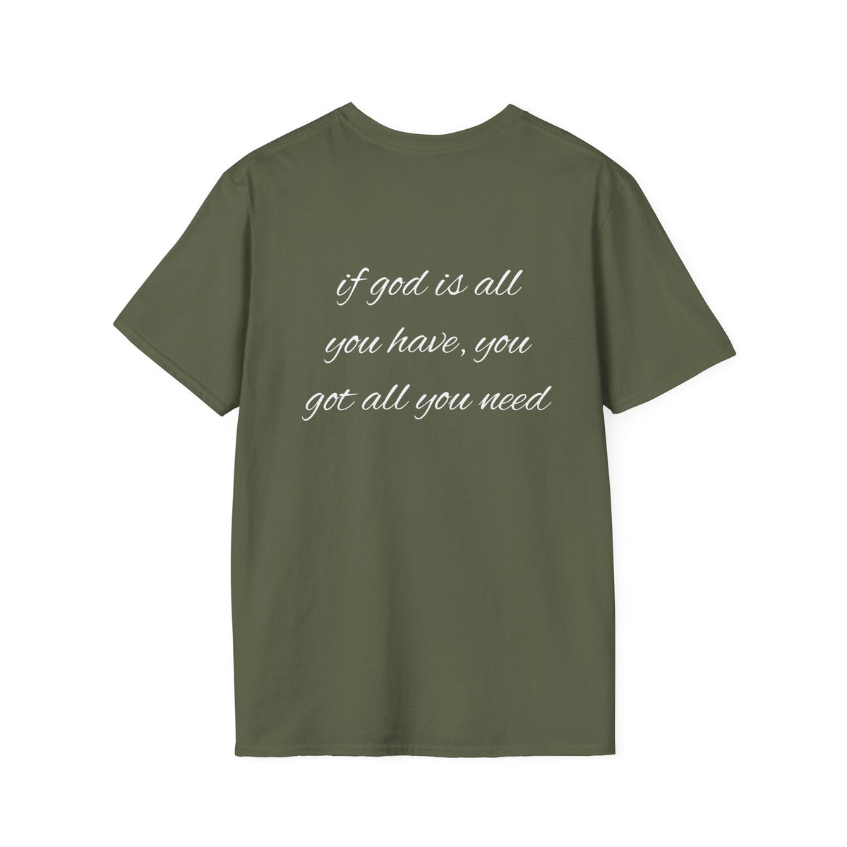 God is all you need T-Shirt Lebensweisheit