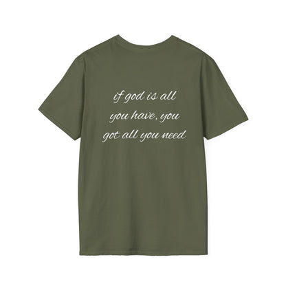 God is all you need T-Shirt Lebensweisheit