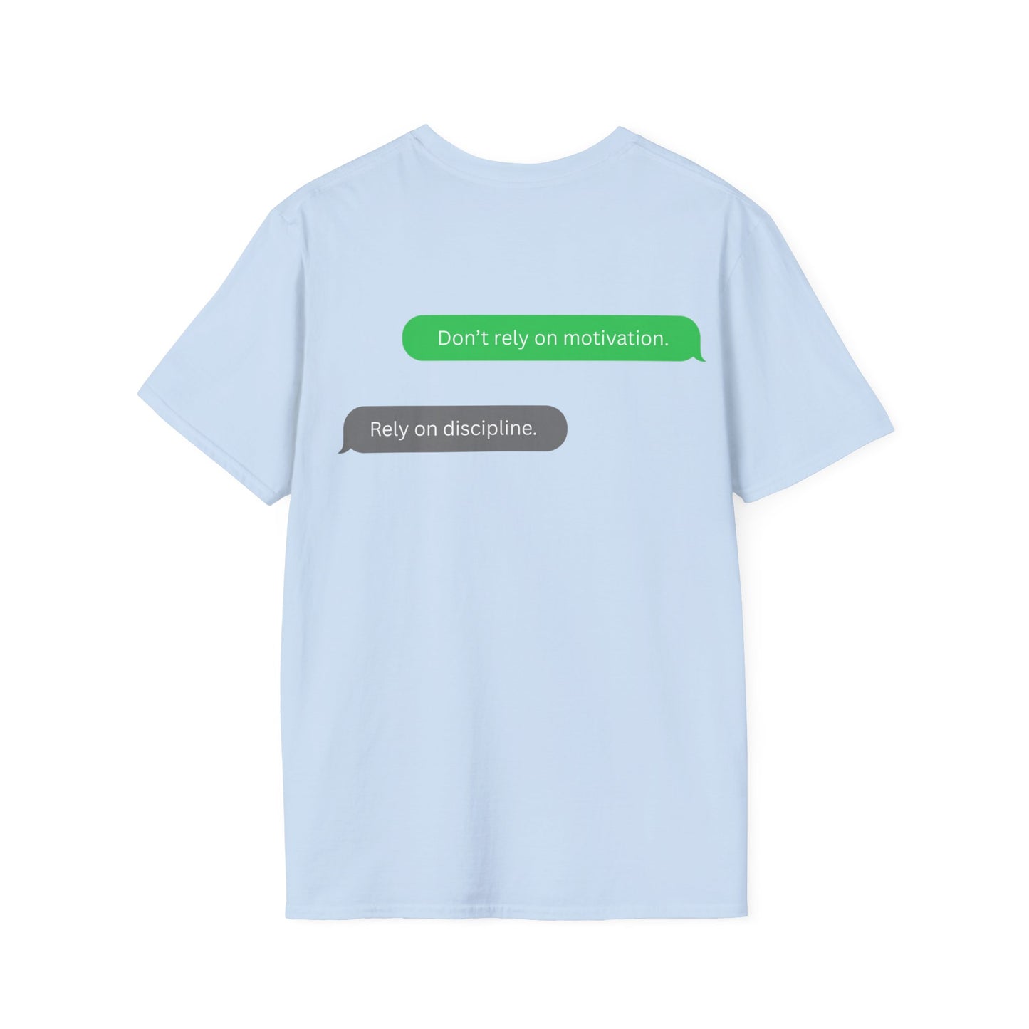 Disziplin T-Shirt Lebensweisheit