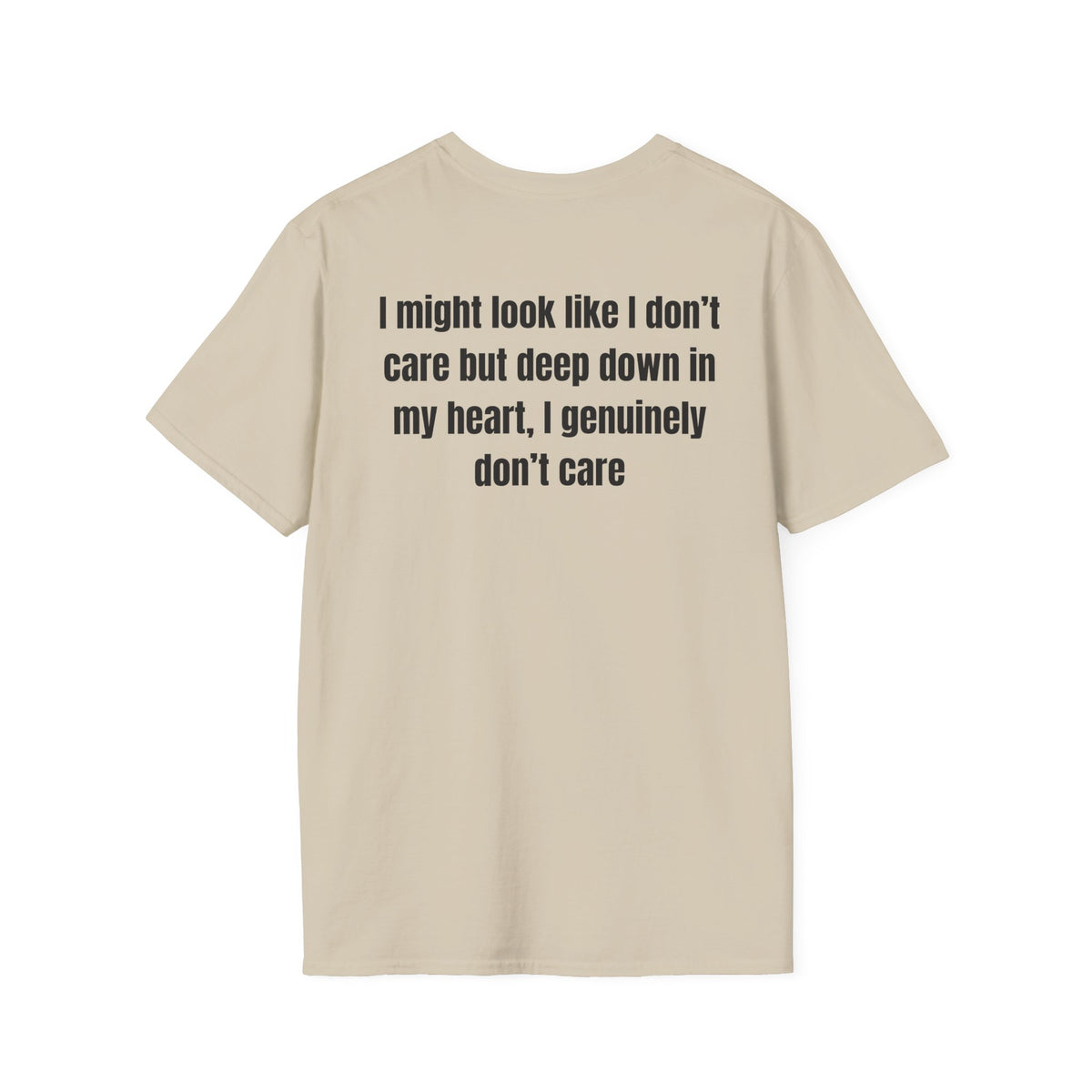 I don't care T-Shirt Meme