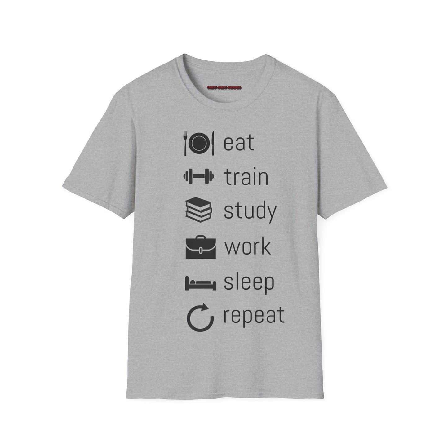 Repeat T-Shirt Lebensweisheit