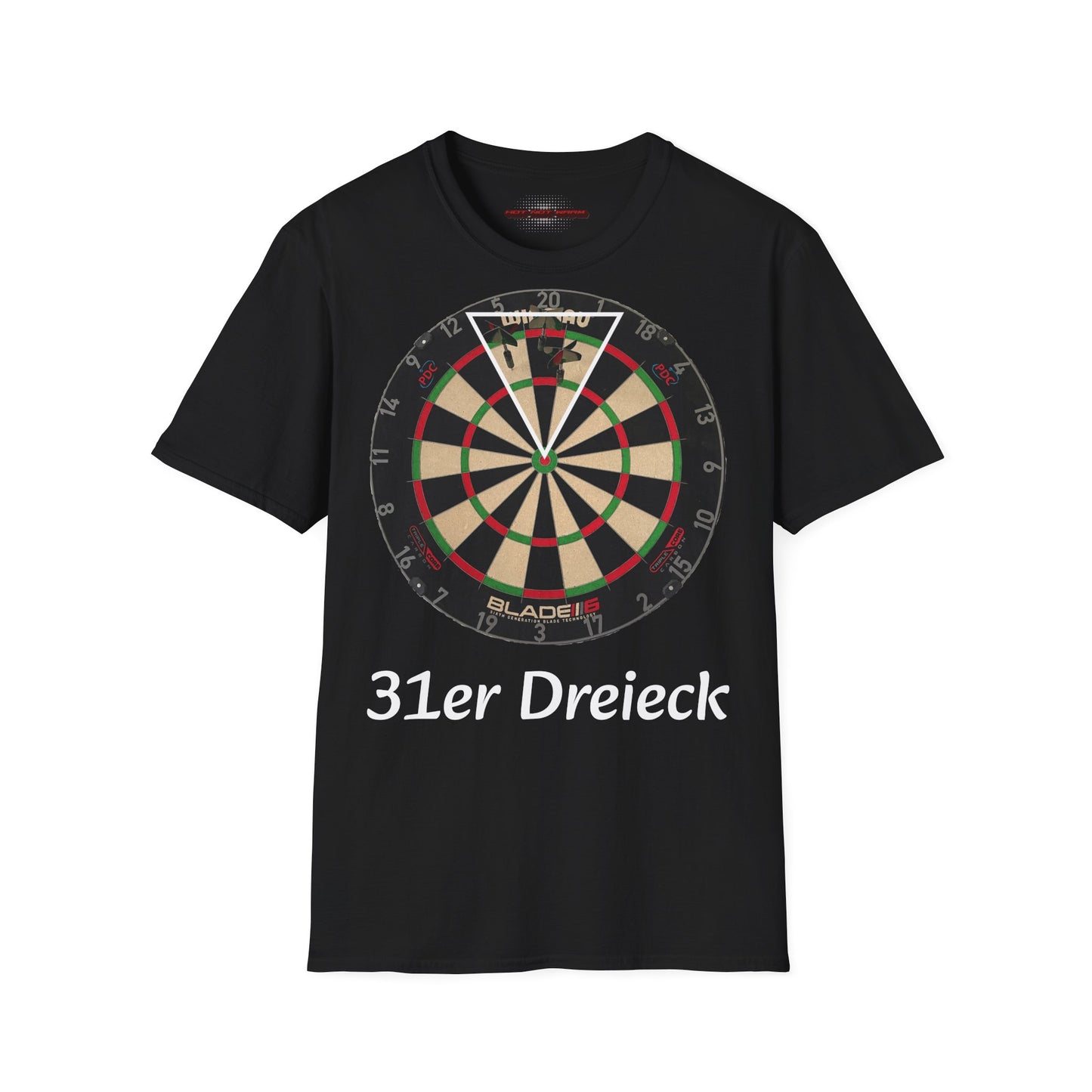 Dartscheibe T-Shirt Meme