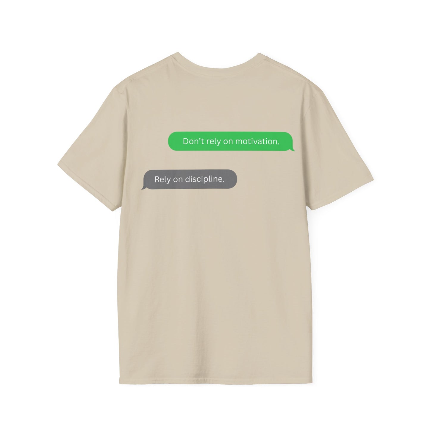 Disziplin T-Shirt Lebensweisheit