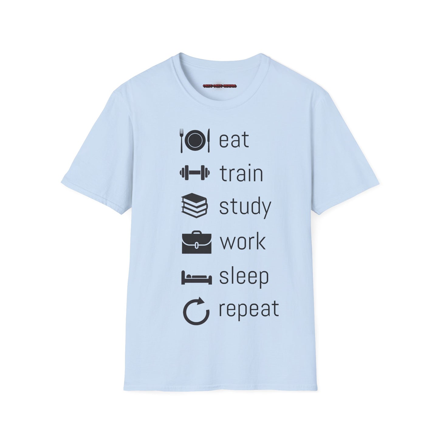 Repeat T-Shirt Lebensweisheit