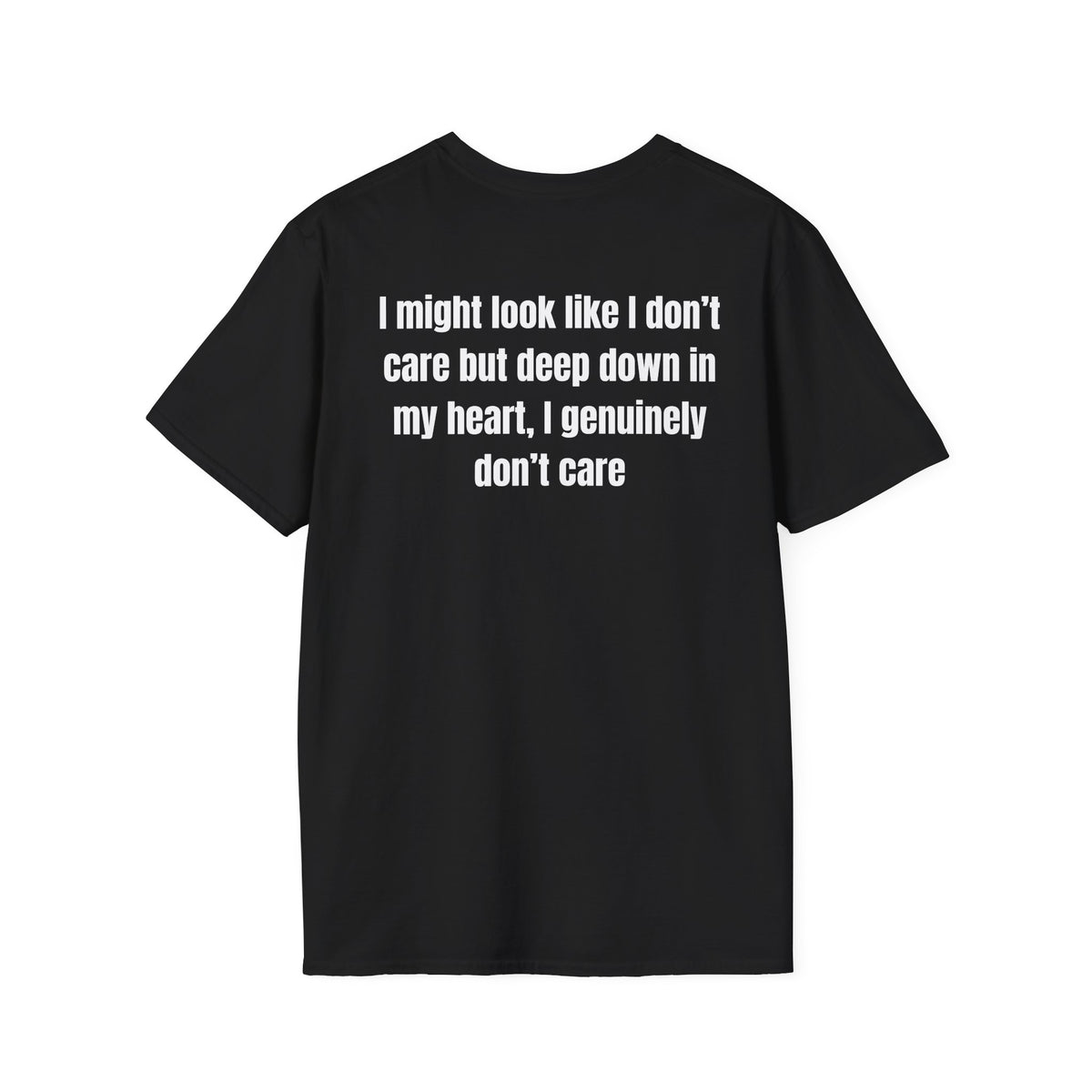I don't care T-Shirt Meme